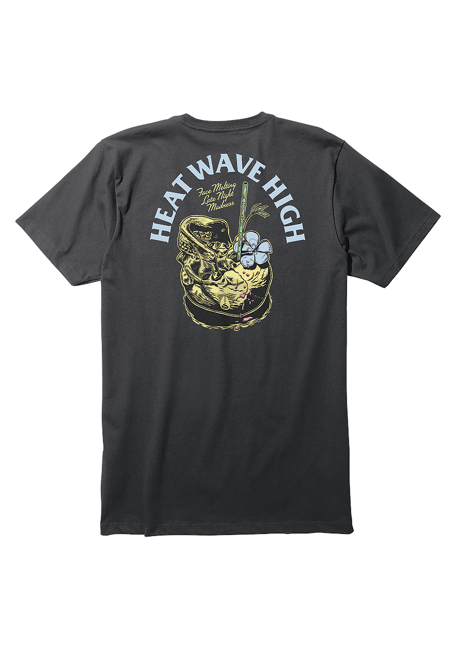 Heatwave T Shirt Black View 6
