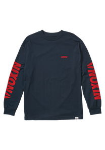 Hyper Long Sleeve T Shirt Navy View 1
