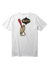 Oasis T Shirt White View 2