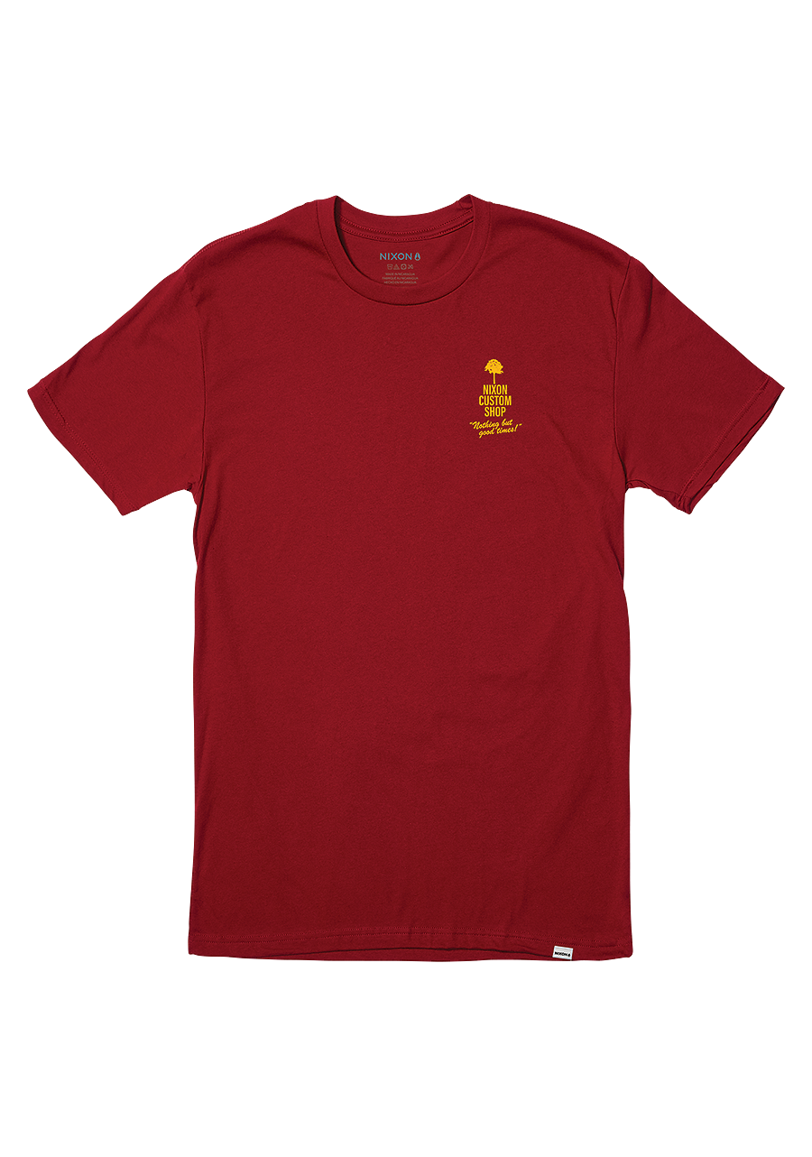 Goodtimes T Shirt Cardinal View 1