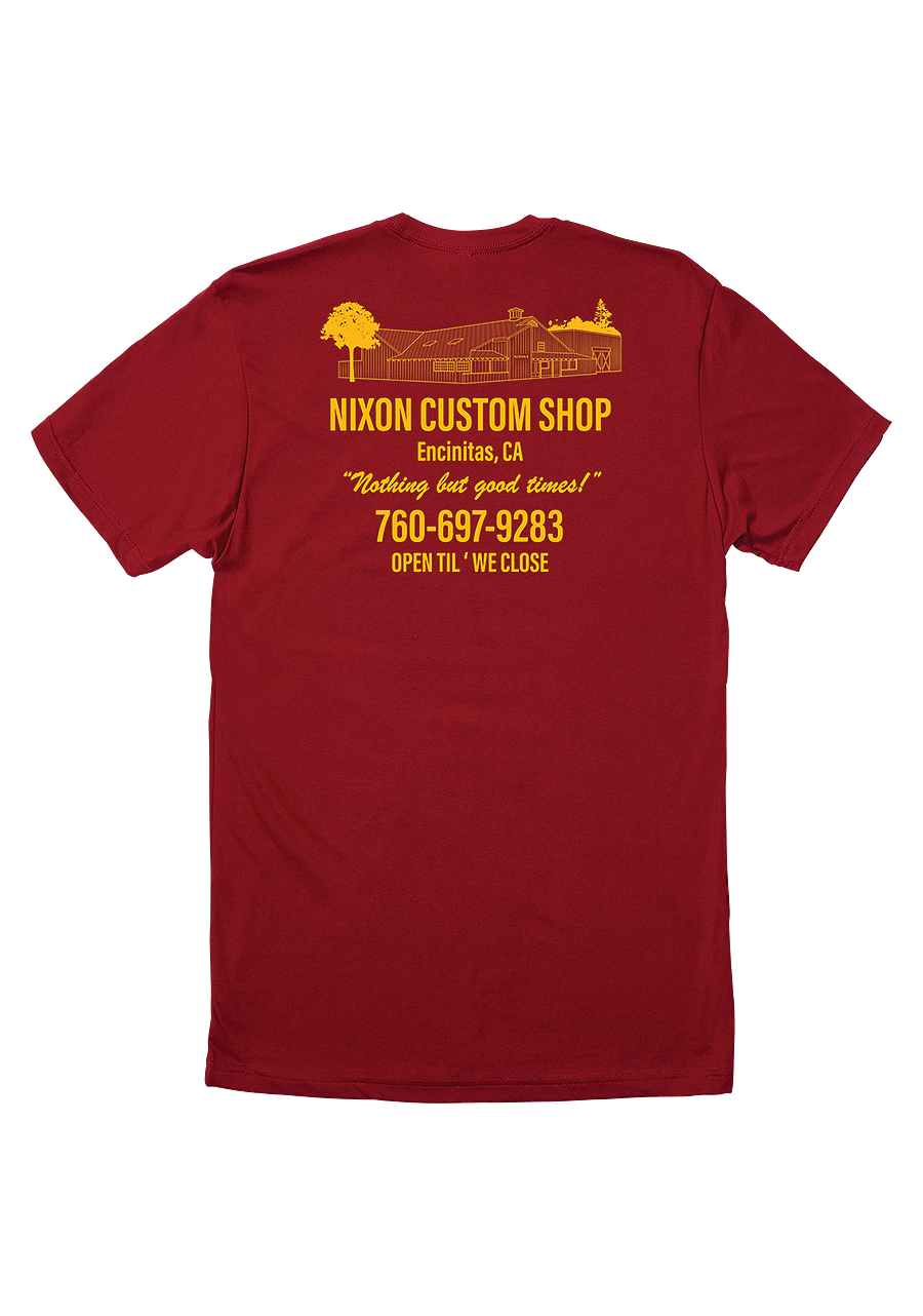 Goodtimes T Shirt Cardinal View 6