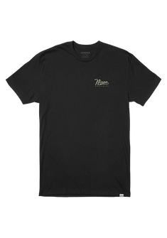 Looped T Shirt Black