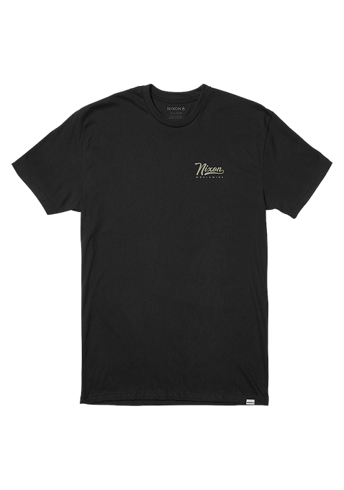 Looped T Shirt Black