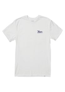 Looped S/S Tee White Small View 1