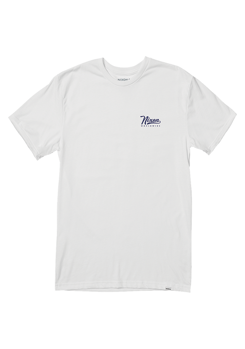Looped S/S Tee White Small
