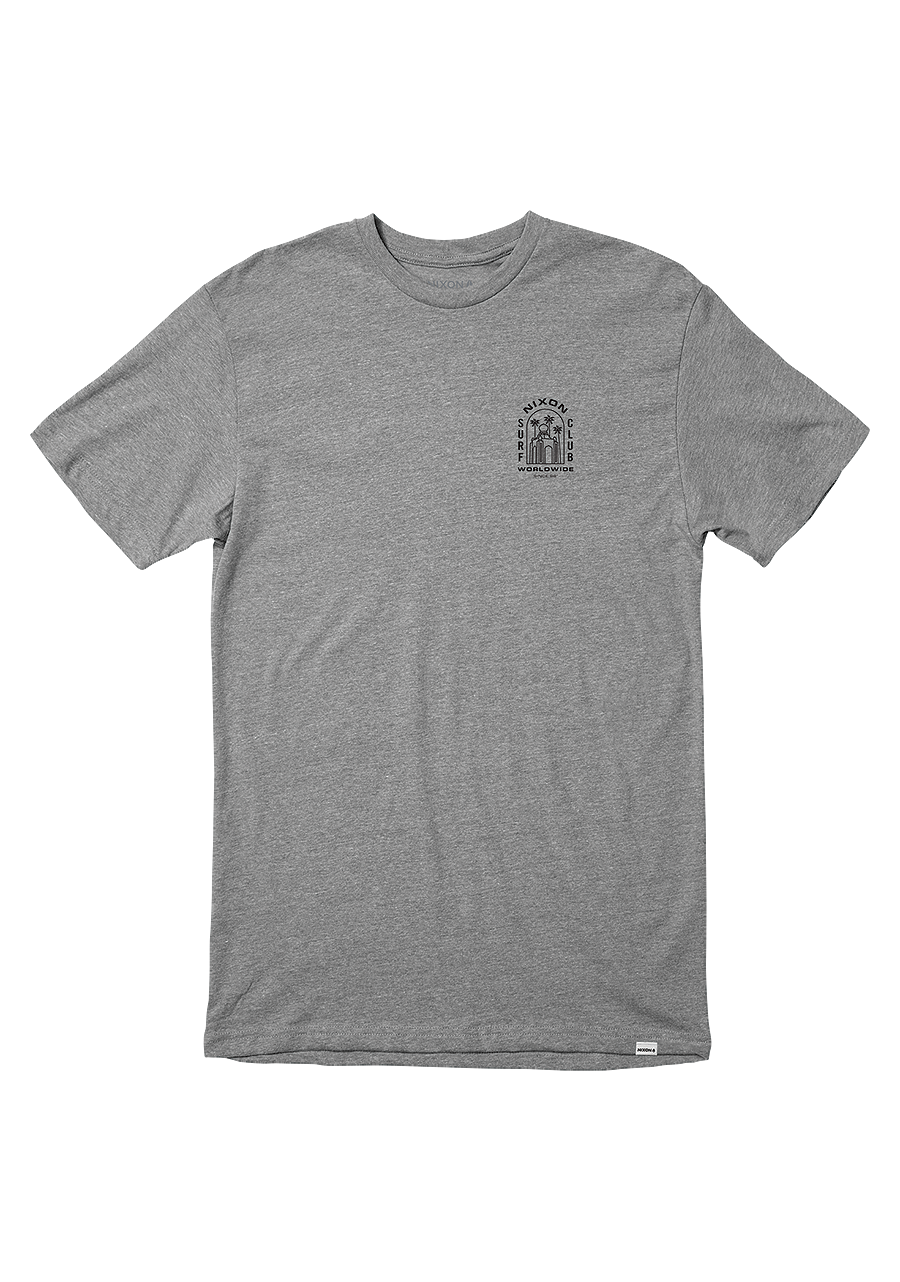Temple T Shirt Dark Heather Gray View 1