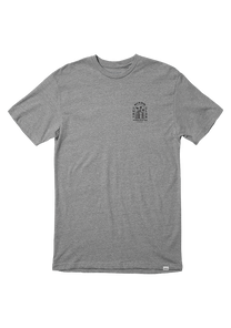 Temple T Shirt Dark Heather Gray View 5