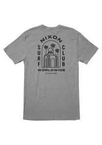 Temple T Shirt Dark Heather Gray View 4