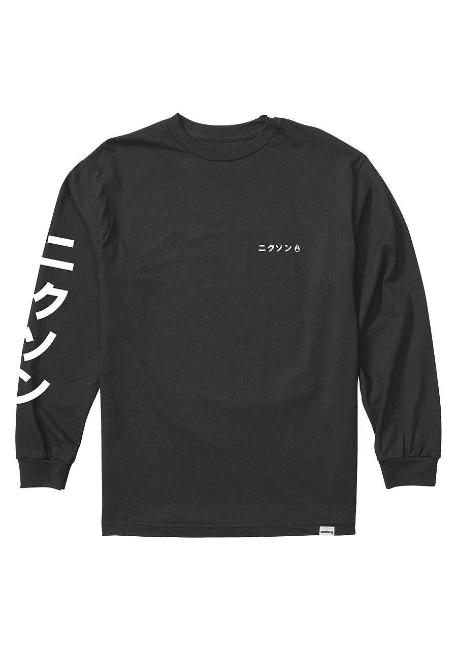 Ronin Long Sleeve T Shirt Black View 3