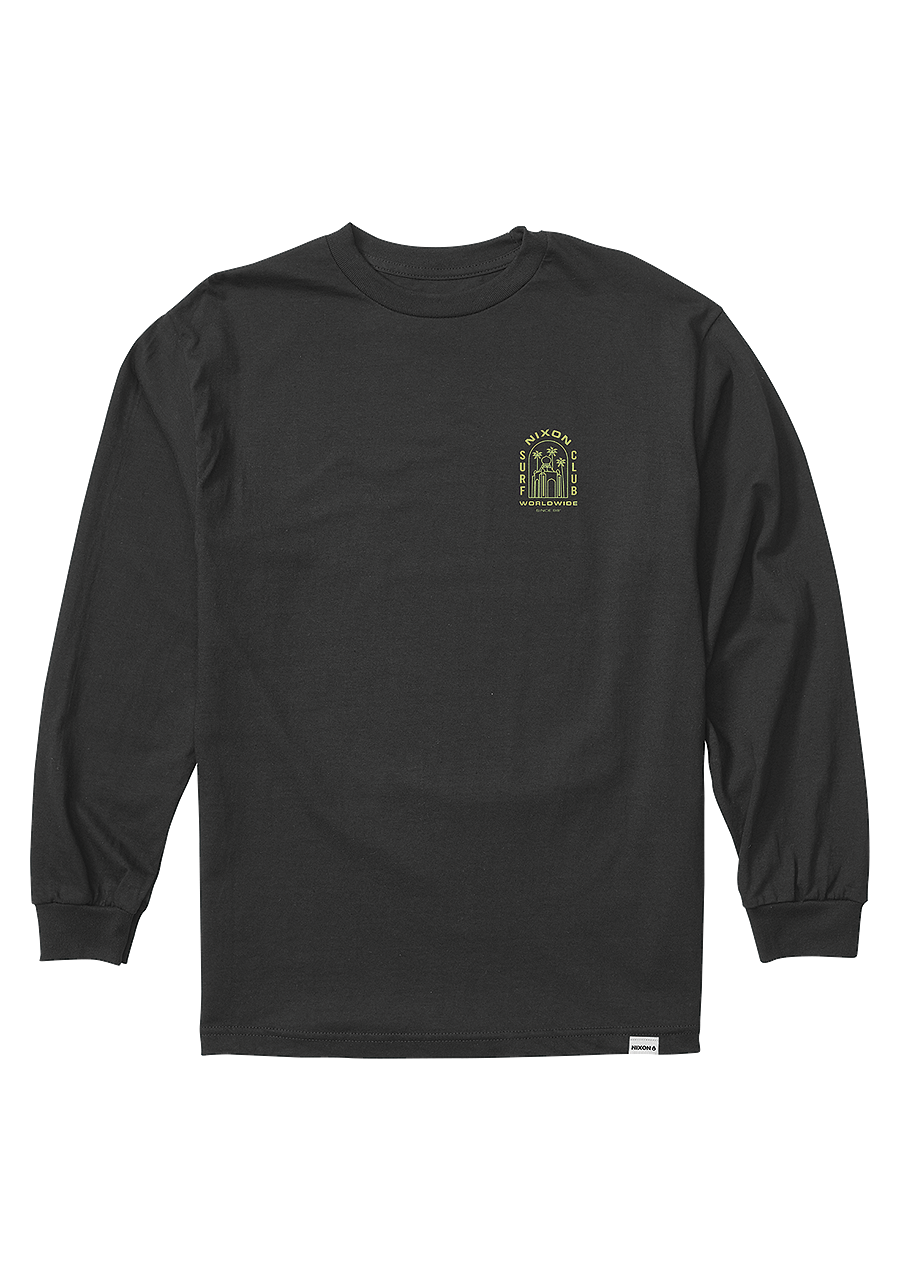 Temple Long Sleeve T Shirt Black View 5