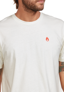Sparrow - R S/S Tee Natural / Red Small View 6