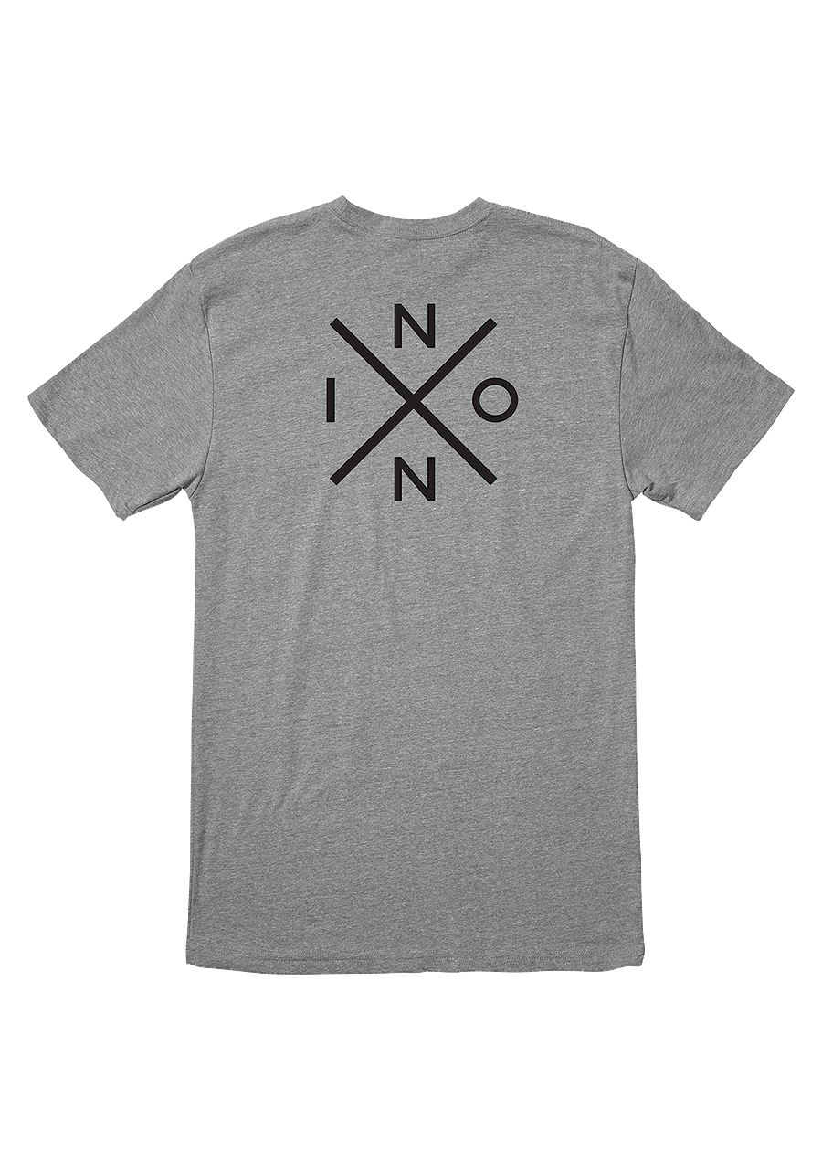 Spot T Shirt Dark Heather Gray View 2