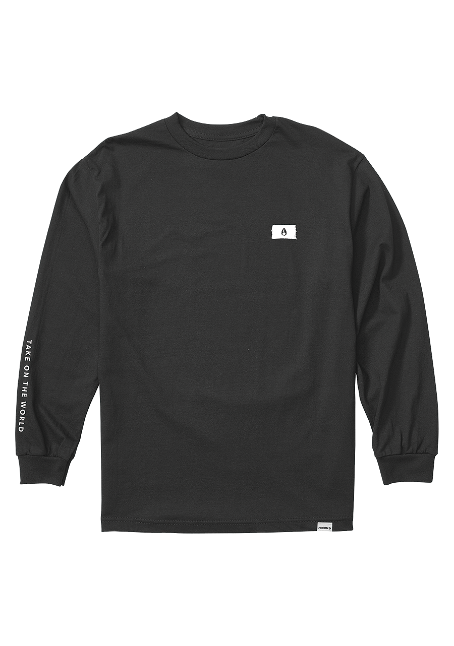 Conquer Long Sleeve T Shirt Black View 1