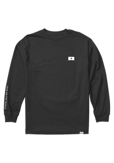 Conquer Long Sleeve T Shirt Black