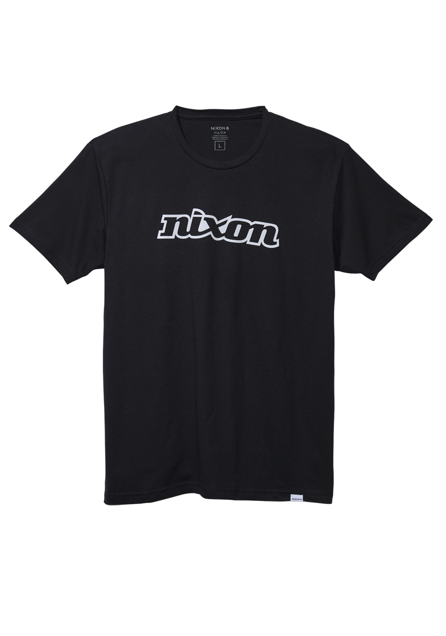OG Script S/S Eco Tee Black / White Small View 1
