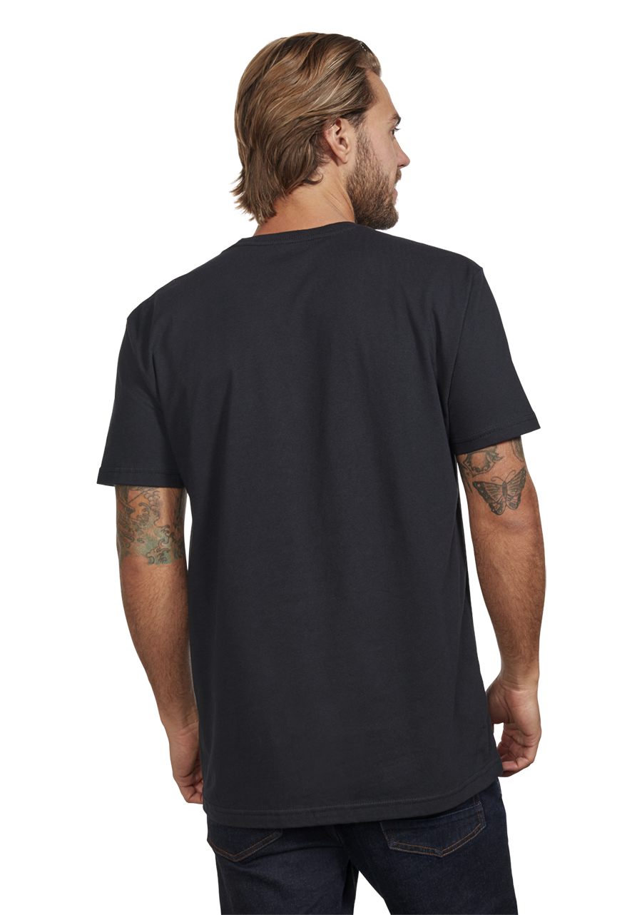 OG Script S/S Eco Tee Black / White Small View 5