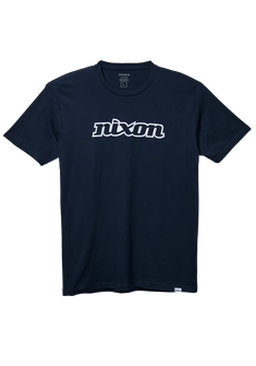 OG Script S/S Eco Tee Navy / White Small