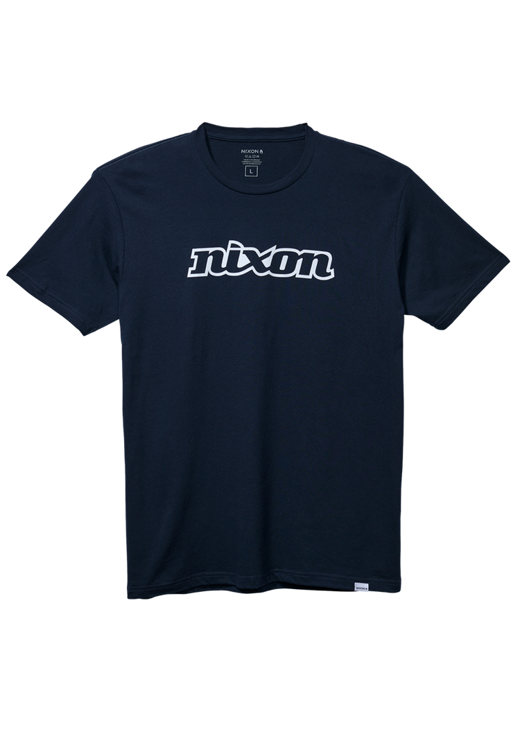OG Script S/S Eco Tee Navy / White Small