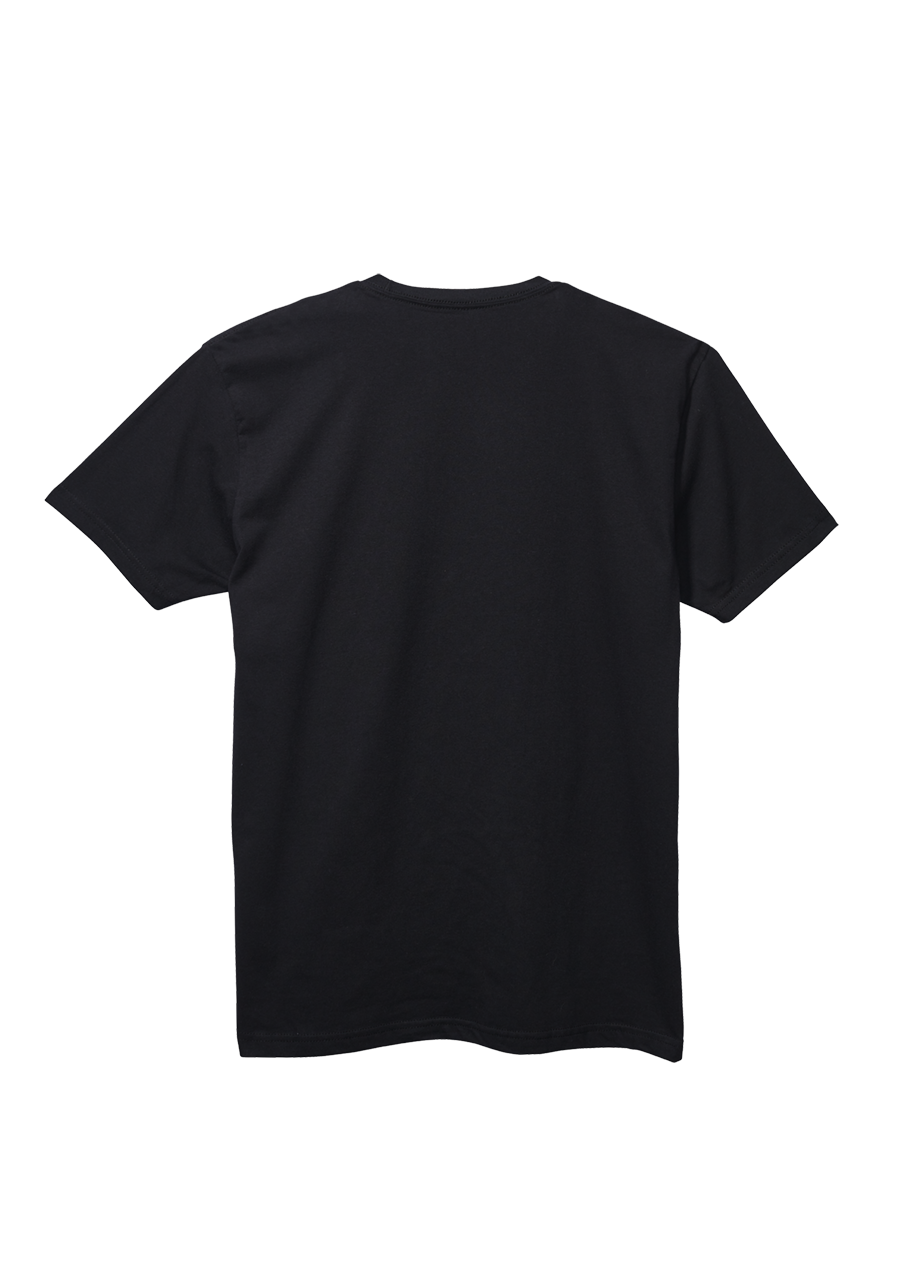 Vibes S S Tee Black White View 8