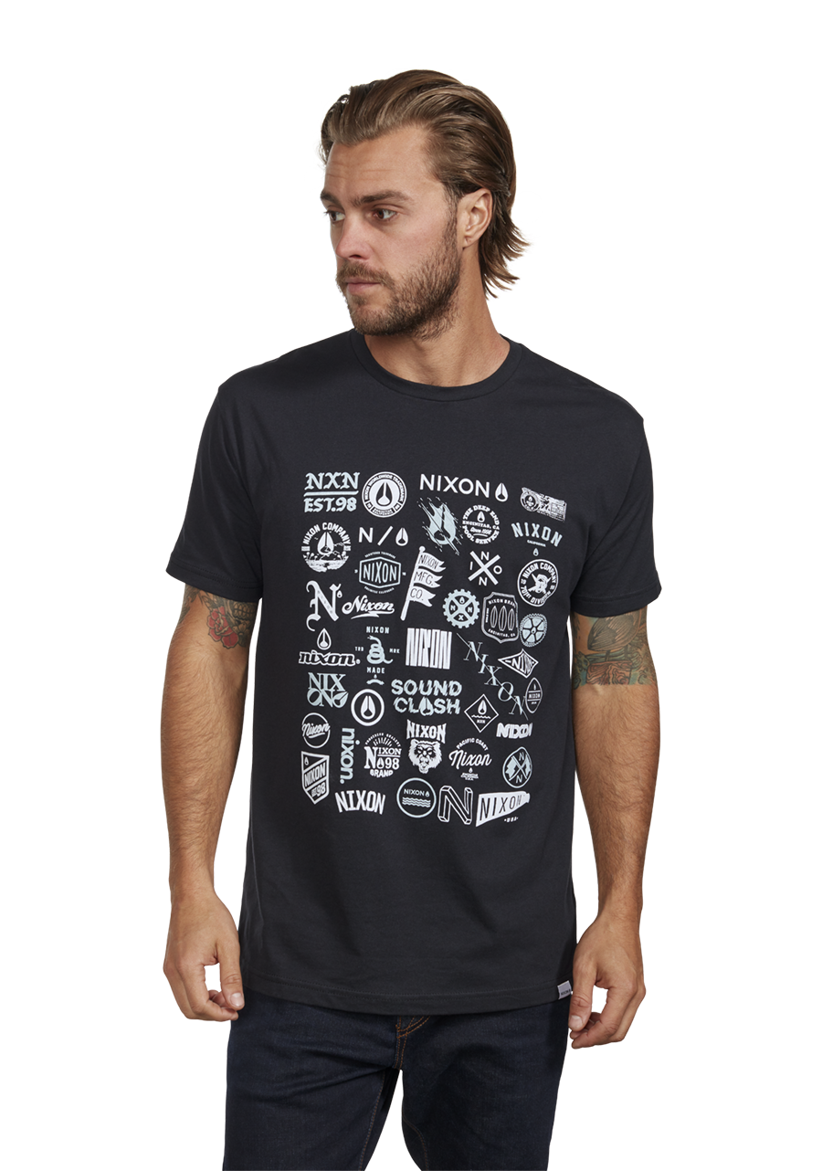 Collector S S Tee Black Multi View 3