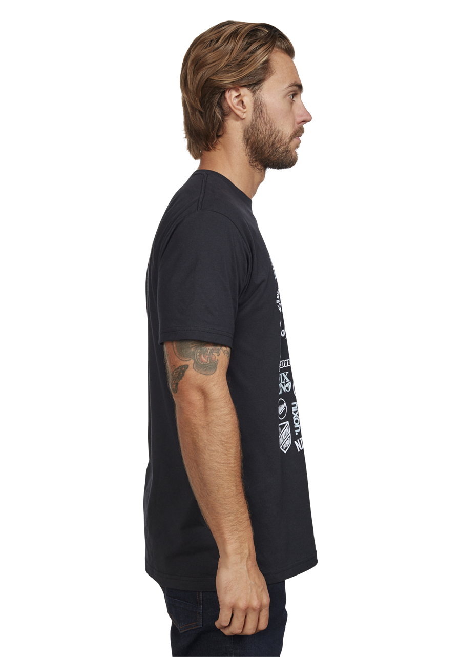 Collector S S Tee Black Multi View 16